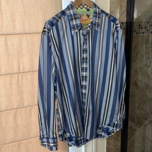 Nice blue striped shirt